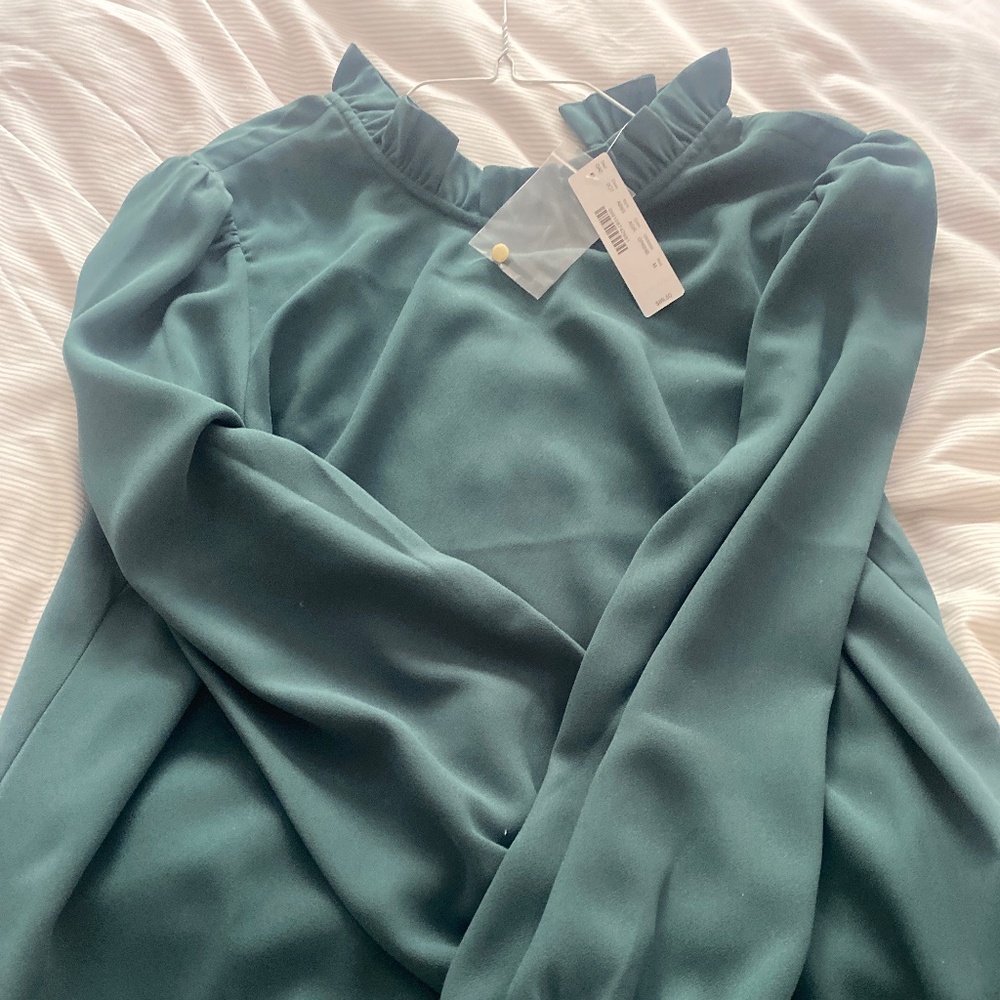 JCREW Forrest Green dress shirt
